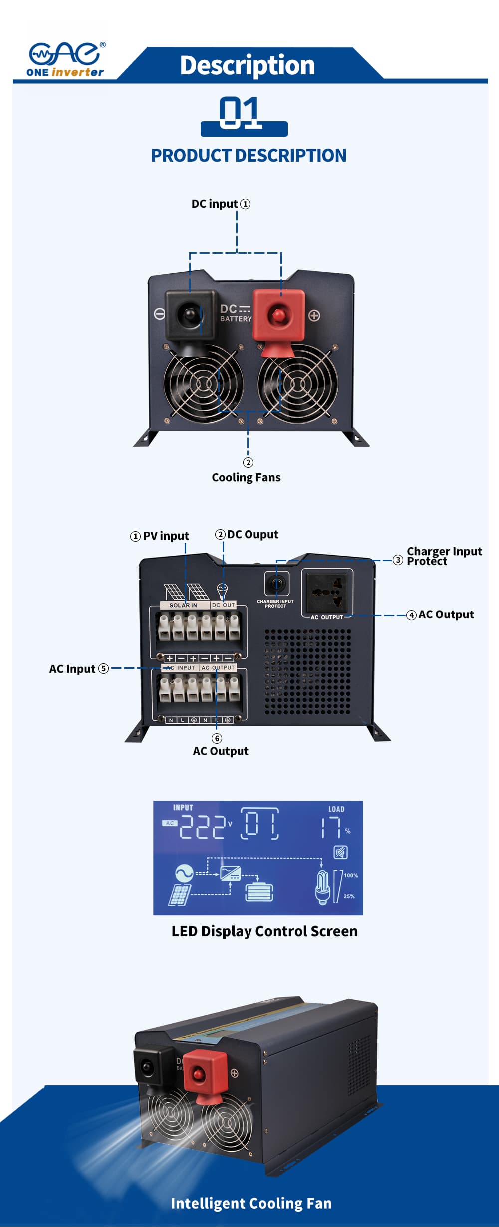 2KW Low Frequency Inverters Converters mppt solar Inverter Off Grid 2KW Low Frequency Inverters Converters mppt solar Inverter Off Grid