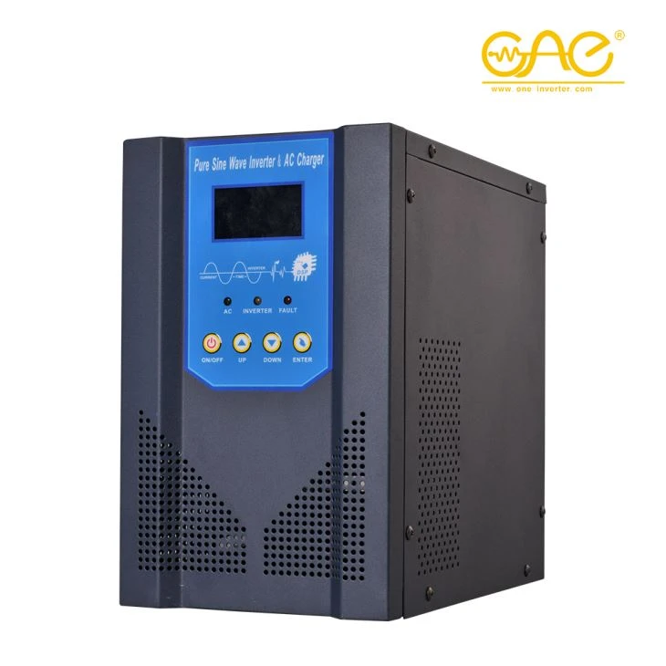 inverter gibrid off grid sof sinus to'lqin pwm quyosh kontroller bilan