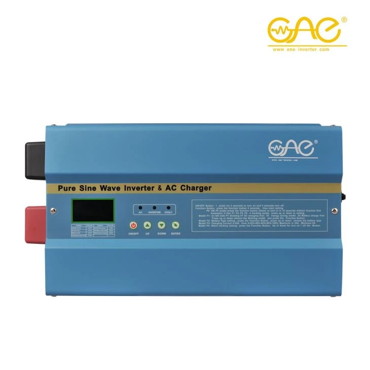 Home Applicances LCD Display Single Phase Solar Inverter 1kw 1.5kw 2kw 3kw 4kw 5kw 6kw 7kw With MPPT Solar Charge Controller