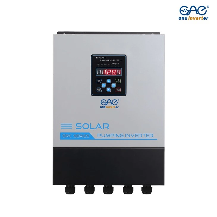 Solar pump inverter hybrid 30kw for irrigation system off-grid solar pump system